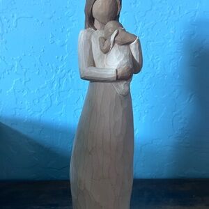 Willow Tree Embrace Figurine - Tan